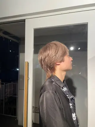 ショート 絶対綺麗な暖色カラー 🎯あります✨増渕✨のヘアスタイル