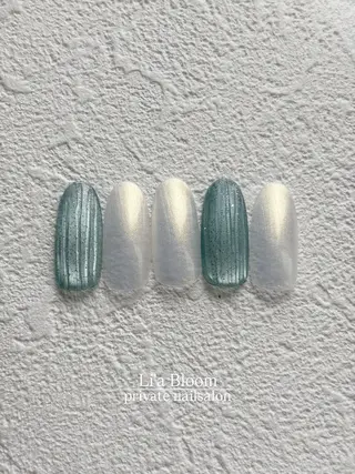 ネイル Li'a Bloom所属・🦋🤍 madoka🤍のネイルデザイン