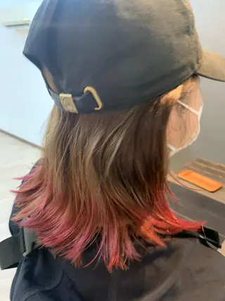 ミディアム 碓井 美雪のヘアスタイル