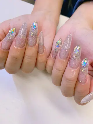 ロング JNA認定講師🌸 RIEのネイルデザイン