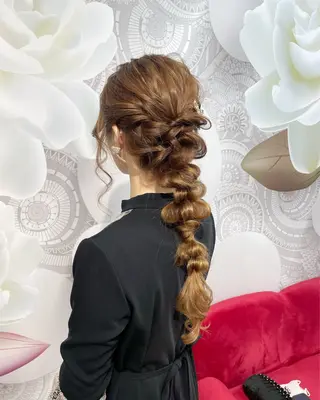 ヘアアレンジ 佐野 優美子のヘアスタイル