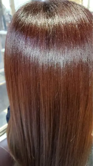 ロング カラー La ciel両国 岩船のヘアスタイル