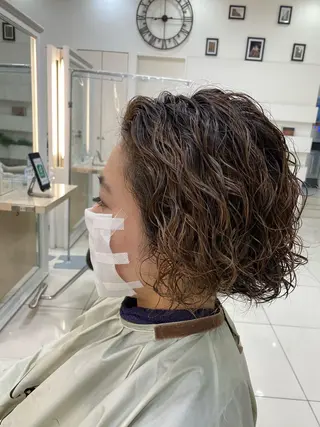 ミディアム パーマ 🌼上水流 彩乃🌼のヘアスタイル