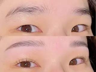 マツエク・マツパ アイブロウ 傳井 小夏のマツエク・マツパデザイン