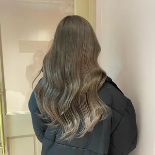 ロング マホ/日吉/髪質改善 /レイヤー/ガーリーのヘアスタイル