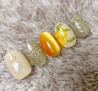 ネイル ゆうちゃんネイル フィルイン対応サロンのネイルデザイン