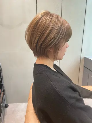 ショート カラー 韓国ヘア/髪質改善 /Harunaのヘアスタイル