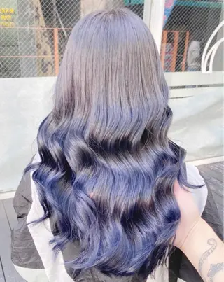 セミロング ハイトーン髪質改善 🎀🐰堀川智史🎀のヘアスタイル