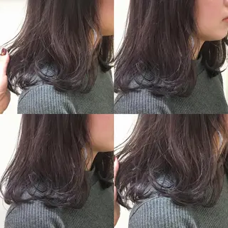 ロング カラー パーマ ヘアアレンジ ネイル マツエク・マツパ 代表🎀 ふわモテ愛 され髪🩷yumiのヘアスタイル