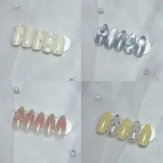 ネイル mau🩵nail 堺筋本町|心斎橋のネイルデザイン