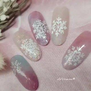 ネイル ラヴィアン ローズのネイルデザイン