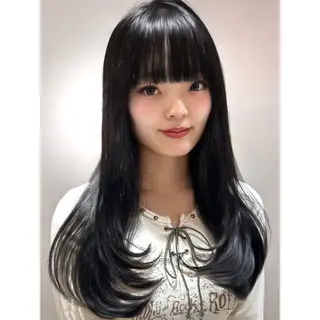 ロング カラー レイヤー/艶カラー/ Natsuho💞のヘアスタイル