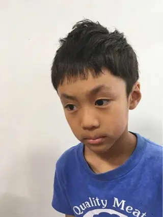 キッズ 星 沙織のヘアスタイル