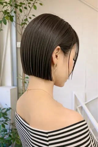 ショート 角岡 真帆のヘアスタイル