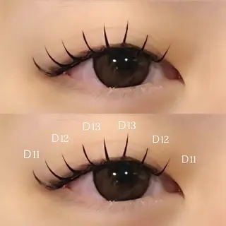 マツエク・マツパ Belle fee 伊藤のマツエク・マツパデザイン