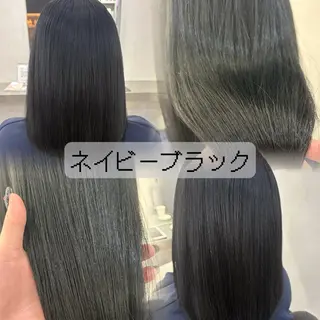 セミロング カラー 韓国透明感🇰🇷 SAKURAのヘアスタイル