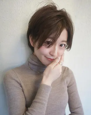 ショート カラー This所属・🟦髪質改善6年 💊YAMAMOTOのヘアスタイル