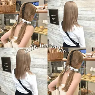 カラー ParveMix 🐾鳥取彩花のヘアスタイル