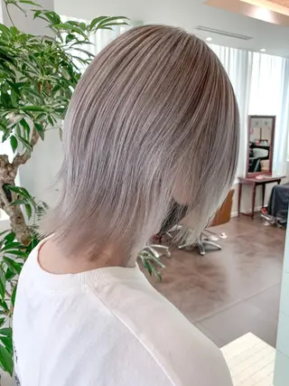 ショート 🍀ケアブリーチ カラー🍀坂井のヘアスタイル