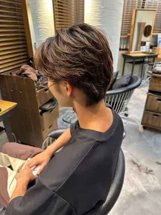 メンズ カットモデル募集 艶髪/メンズ/ゆうとのヘアスタイル