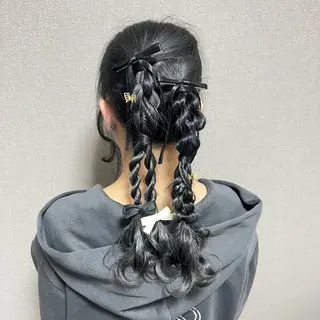 ロング ヘアアレンジ 🎀ちさ🎀 JILLSTUDIOのヘアスタイル