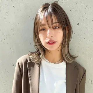 ミディアム ショート〜ミディアム 喜多司のヘアスタイル