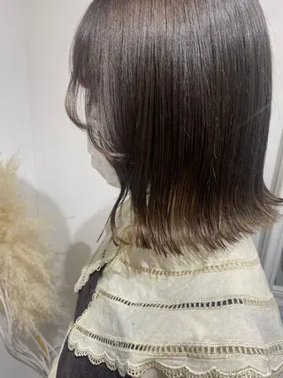 ショート カラー 韓国×髪質改善カラー 💎hinaのヘアスタイル