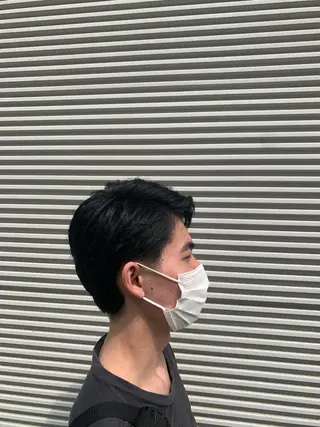 メンズ 大人透明感艶カラー 寺田稜のヘアスタイル