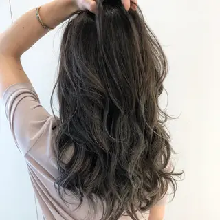 ロング カラー ショート/ボブ/ 白髪ぼかし/しんやのヘアスタイル