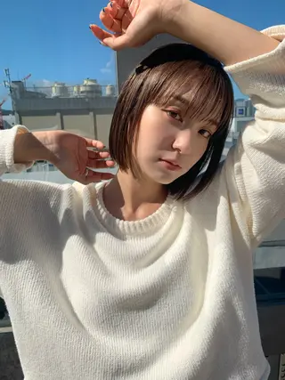 ショート ANY大宮所属・🤎ケアブリーチ/ カット/酸スト🤎のヘアスタイル