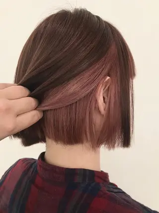 ショート 篠塚 菜々子のヘアスタイル