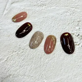 ネイル ⭐︎休業中の練習⭐︎ JNA認定講師髙橋のネイルデザイン