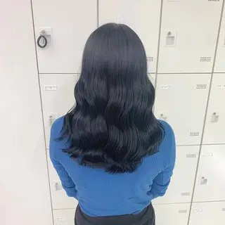 セミロング カラー ヘアアレンジ 🪞THEATER 表参道店🩰のヘアスタイル