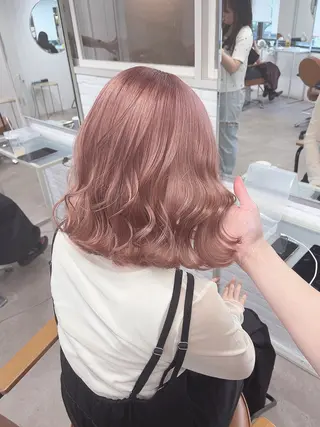 ミディアム カラー 新規割引あり♡ yuuのヘアスタイル