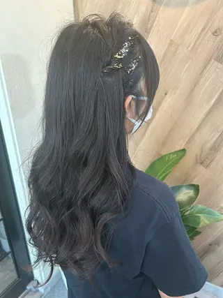 ロング ヘアアレンジ SHANTi 飯塚 ヘアセット/髪質改善のヘアスタイル