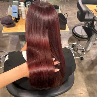 セミロング IS所属・横浜美容室/透明感 カラー/レイヤーのヘアスタイル