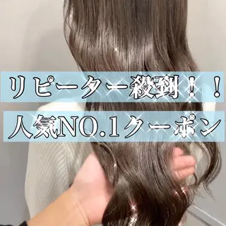 セミロング カラー パーマ ヘアアレンジ 代表🎀 ふわモテ愛 され髪🩷yumiのヘアスタイル