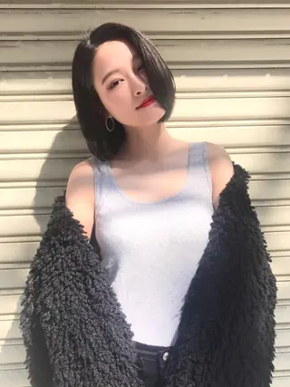 ショート カラー ヘアアレンジ As hair所属・柔らか垢抜けｶﾗｰと ｶｯﾄ🫧ASUKAのヘアスタイル