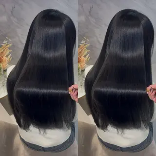 ロング 新宿No.1艶髪矯正 美艶カラー/FUKAのヘアスタイル