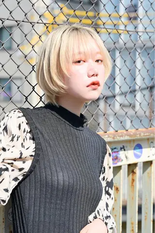 ショート カラー ✨前田 優・2拠点✨ ✨恵比寿・札幌店✨のヘアスタイル