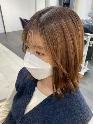 ミディアム 月野涼風 /レイヤーカットのヘアスタイル