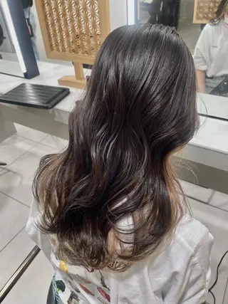 ロング 韓国スタイリスト/ メンズパーマ新浪桃未のヘアスタイル