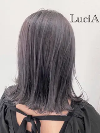 ロング カラー ヘアアレンジ LuciA/エクステ カラーのヘアスタイル
