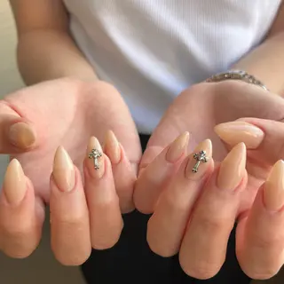 ネイル Ray. ちゅるん系ニュアンスのネイルデザイン