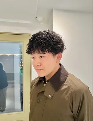 パーマ メンズ メンズカット /パーマ🍀田畑玖音のヘアスタイル