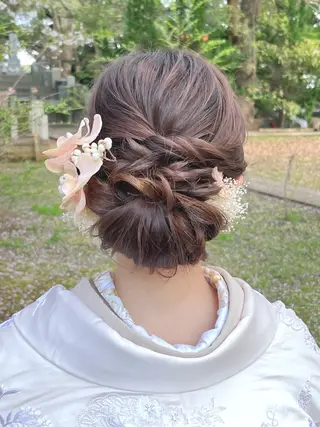 ヘアアレンジ Hairmake Floraのヘアスタイル