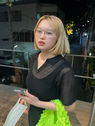 ショート カラー パーマ sakoda shunkiのヘアスタイル