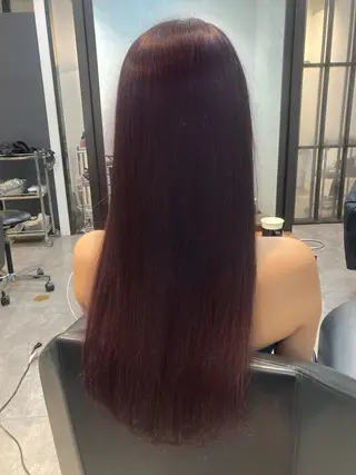 ロング カラー ✨最安値✨エクステ カラー🌼つきな🌼のヘアスタイル