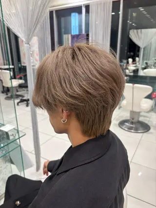 ショート カラー メンズ earth赤羽店所属・小井沼 佑悠のヘアスタイル