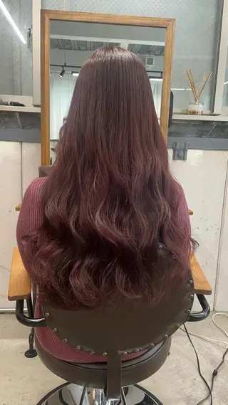 ロング カラー ヘアアレンジ ゆるふわガーリーst yle🩰yuukaのヘアスタイル